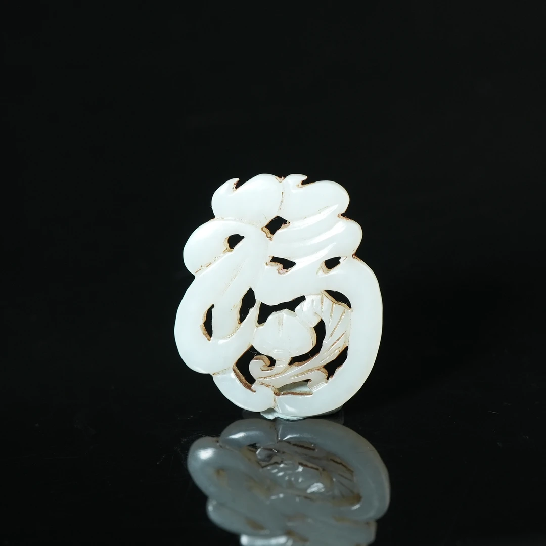 二十世纪中后期和田玉福字牌【华豫之门】ALF2412035112