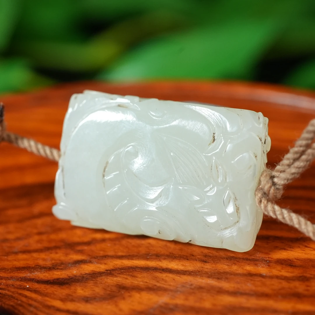 清代和田玉龙纹勒子【华豫之门】ALF241022067