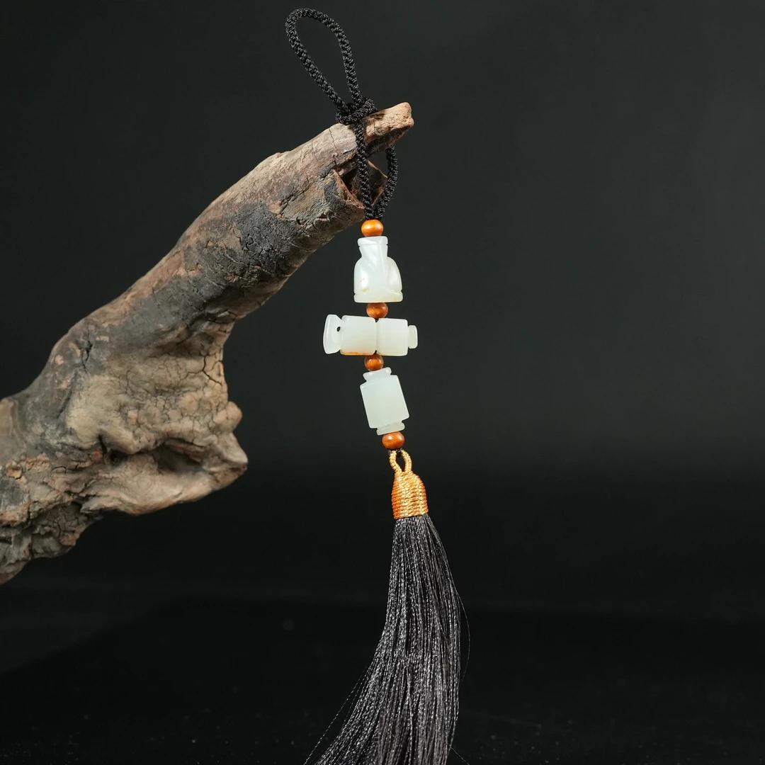 和田玉多宝串【华豫之门】AAJD2411234017