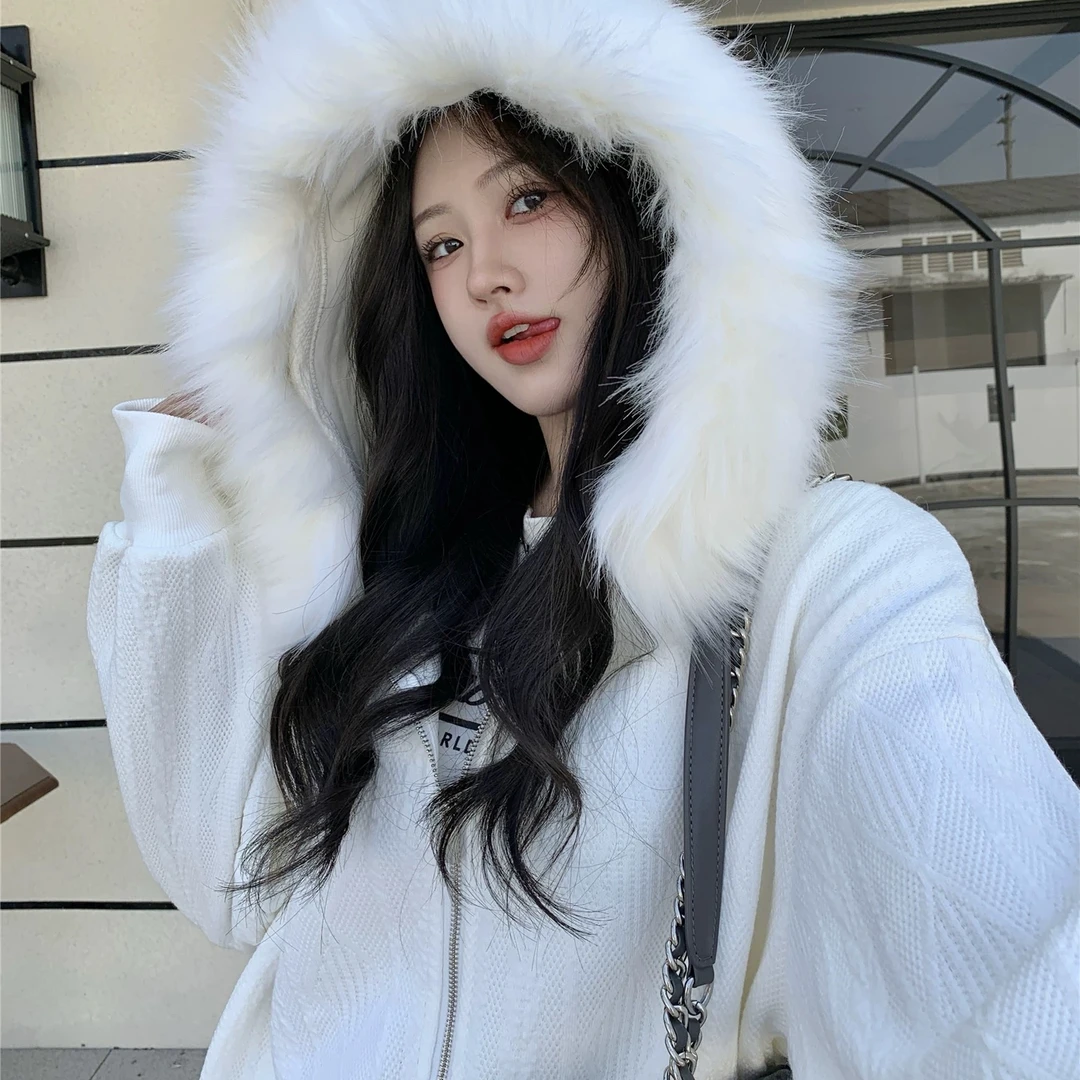 【大促秒杀款】GABBY 大毛领外套AA23