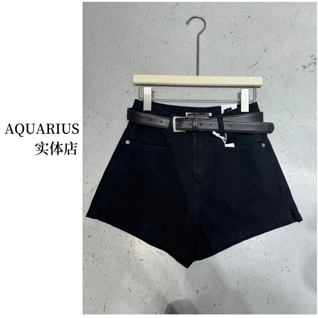 【AQUARIUS 】（早秋短裤）原单水洗牛仔短裤86002