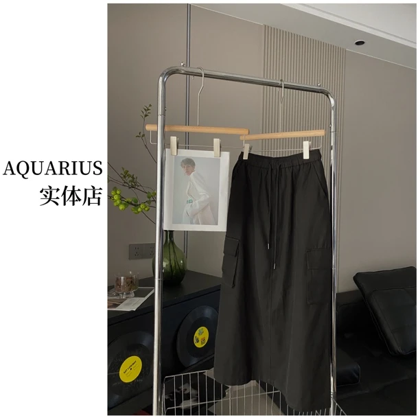 【AQUARIUS 】（高级感）欧版百搭工装裙99211
