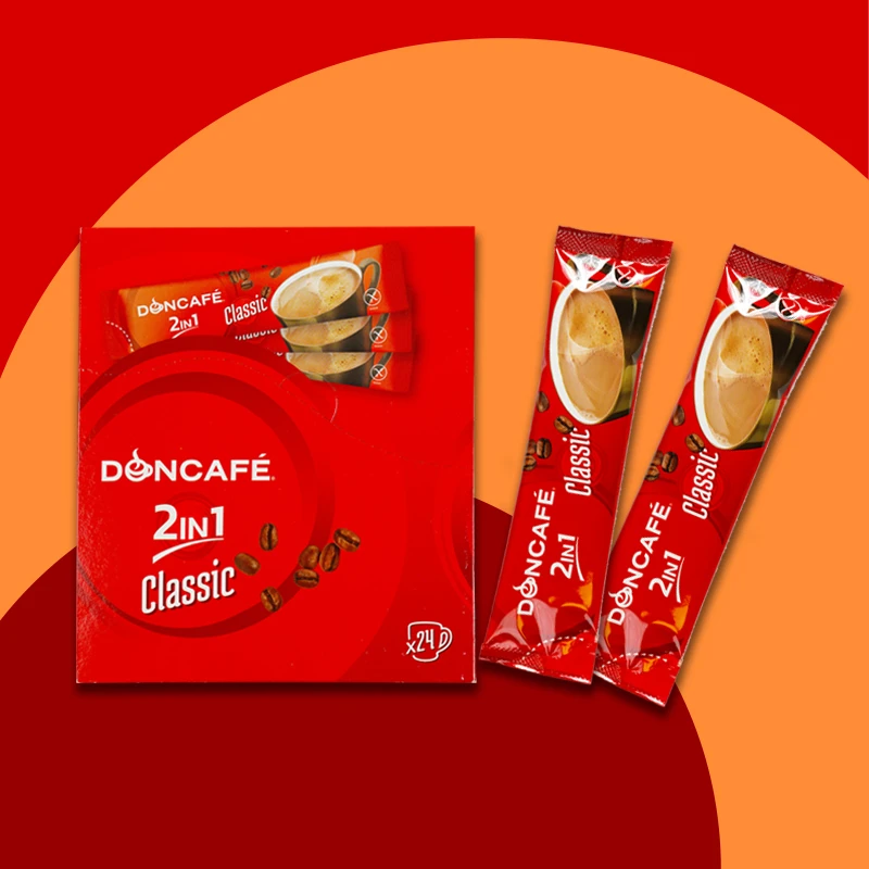 塞尔维亚国家馆 Doncafe速溶咖啡(2合1)一盒24条