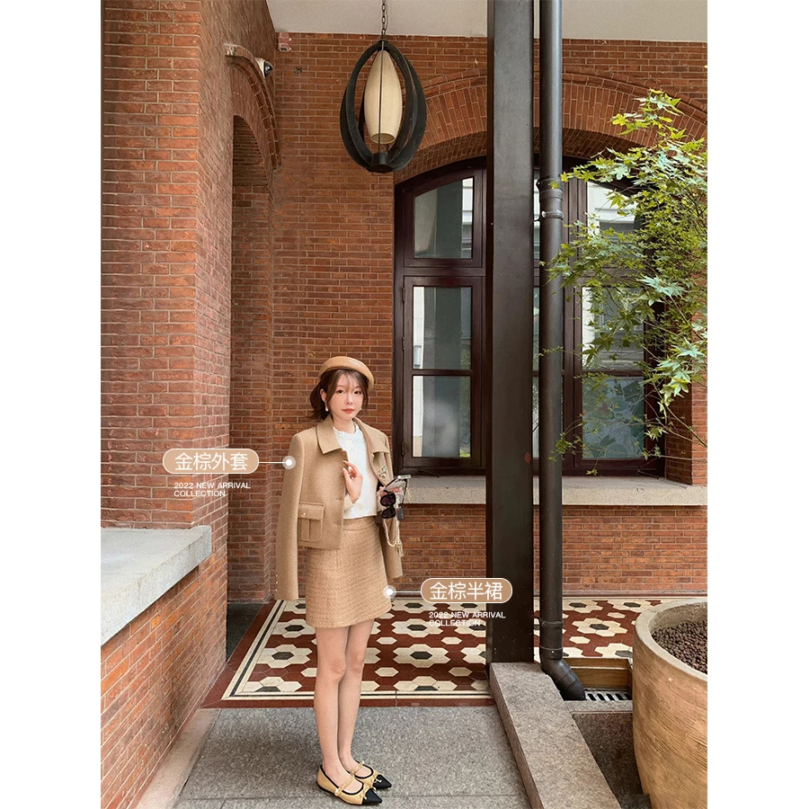 金蘑菇菇 伦敦的一个雨天 / 中古香香套组 复古精致少女感三件套