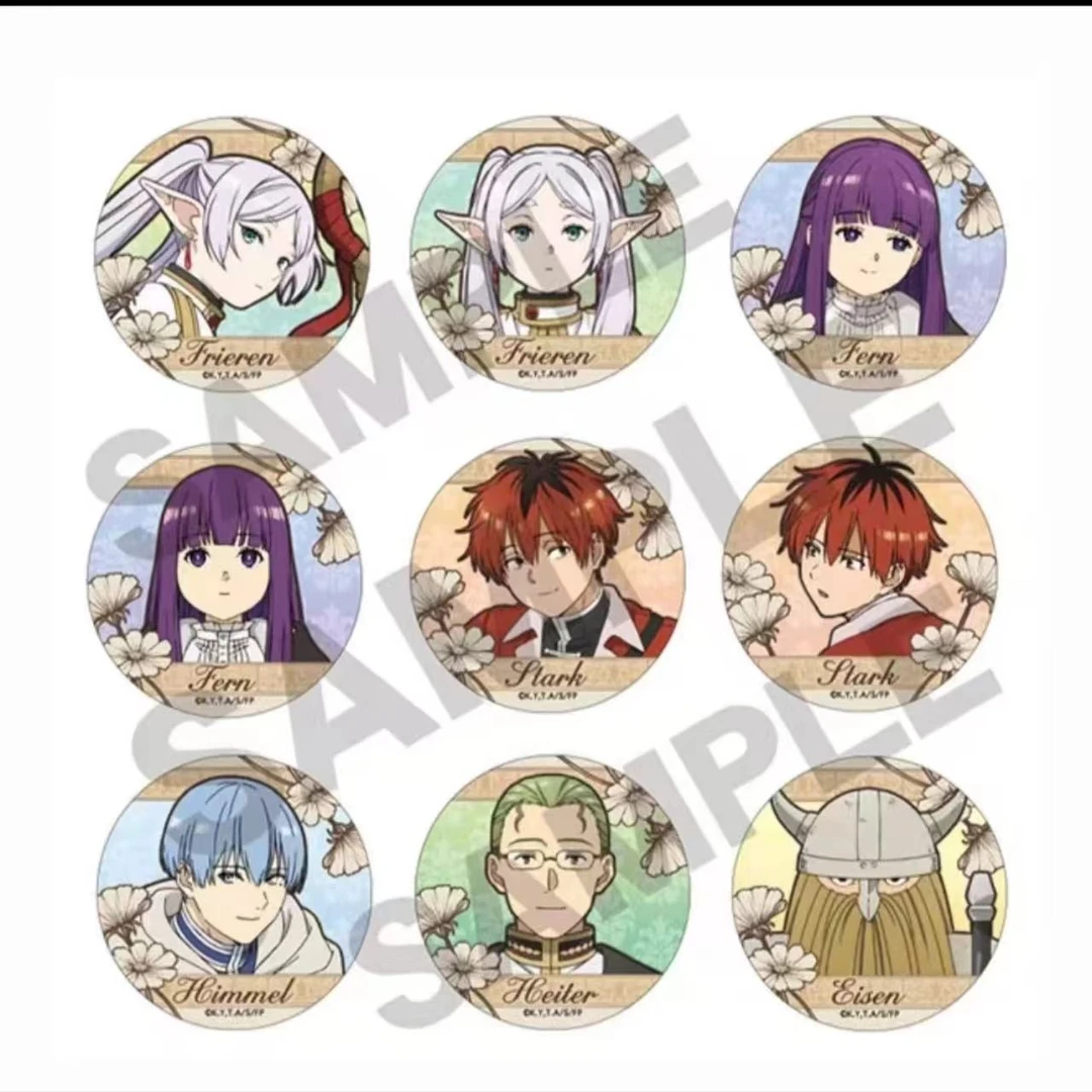 【芙莉莲雏菊吧唧】葬送的芙莉莲雏菊花朵吧唧徽章（盲盒拆盒）