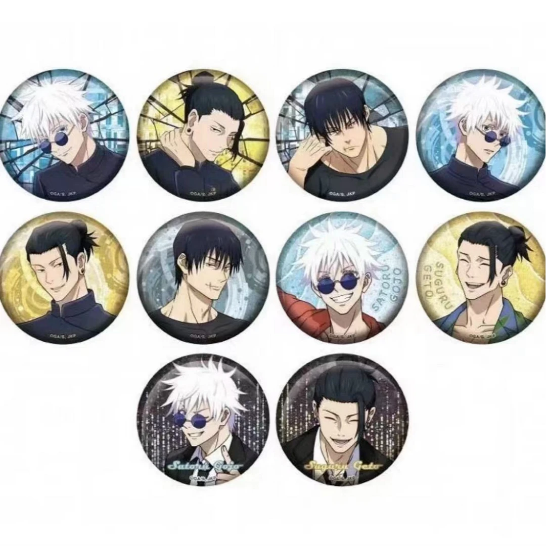 【咒回坐姿吧唧】咒术回战怀玉坐姿相声徽章（盲盒拆盒）