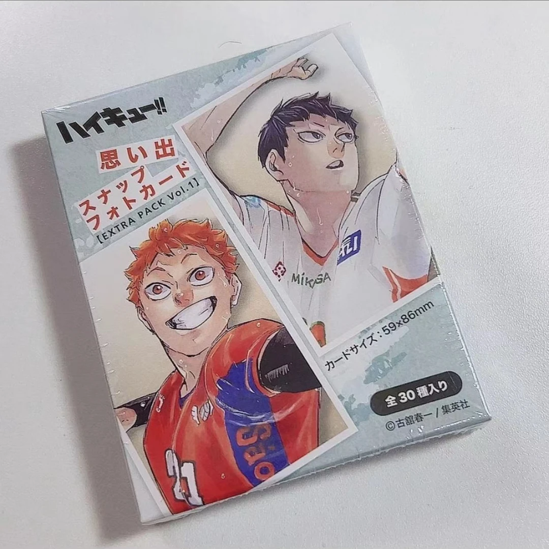 【排球十周年拍立得】排球少年十周年 原画拍立得 全30款 盲盒代拆