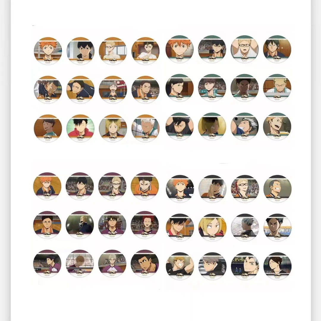 【排球十周年展】排球少年十周年展会场贩吧唧徽章（盲盒代拆）