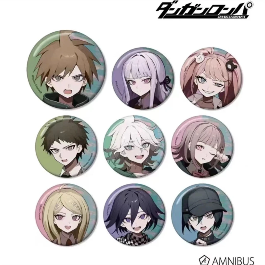 【弹丸插画吧唧】弹丸论破 sakusya2 原创插画吧唧（盲盒代拆）