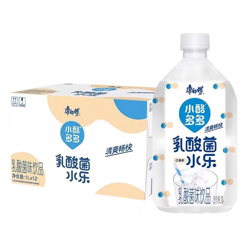 康师傅小酪多多乳酸菌饮品酸奶味风味1L装饮料整箱装