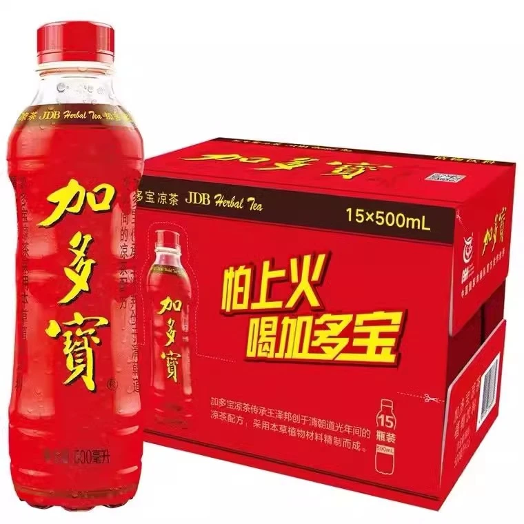 加多宝凉茶植物凉茶瓶装饮料500ml毫升15瓶装整箱