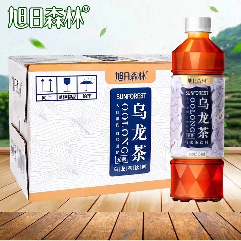 旭日 旭日乌龙茶无糖饮料自然回甘510毫升整箱装茶饮料江浙沪皖