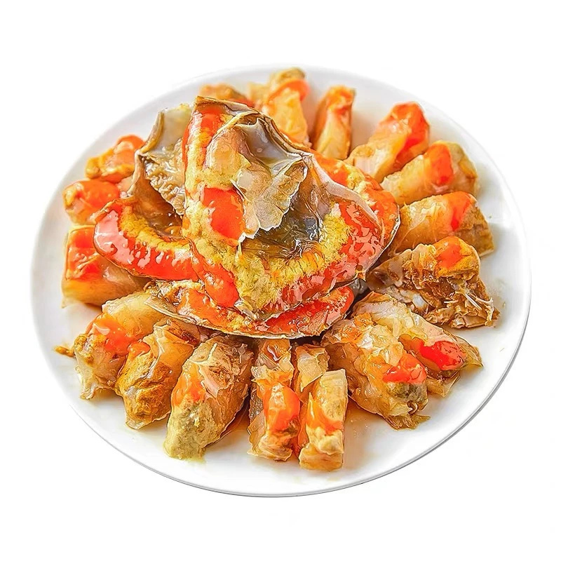 [拍4发5只]飞机膏红膏呛蟹4-6两正红膏活蟹腌制顺丰【冻蟹】半斤