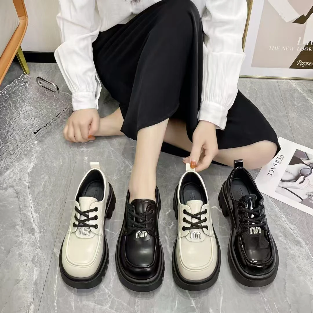 新款韩版松糕底乐福鞋8036（31227）