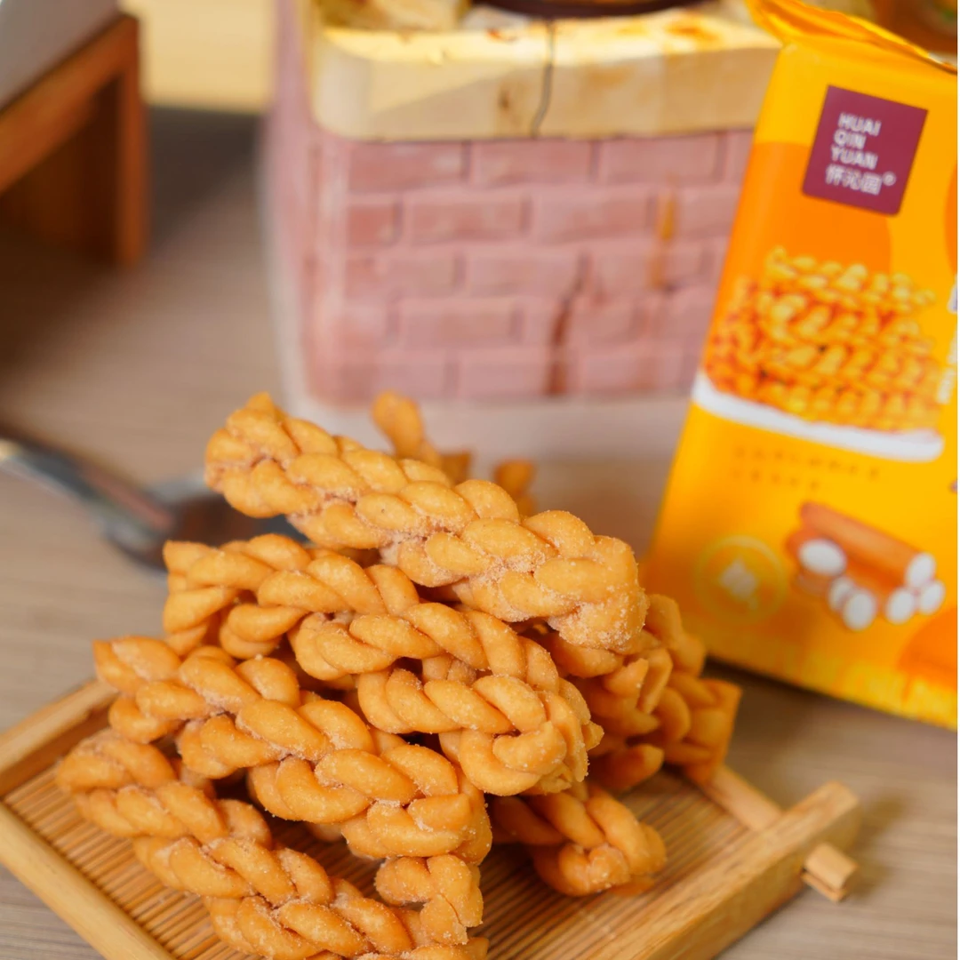 【怀沁园】温县铁棍山药小麻花营养追剧小零食好吃咸香酥脆