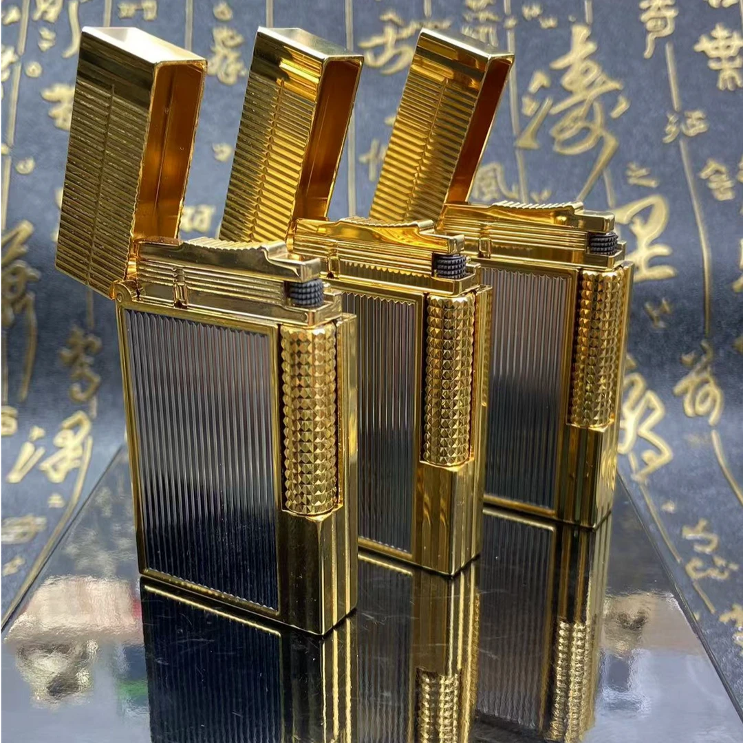 双色盖茨比纯铜朗声充气打火机金属清脆声音男士礼物打火机