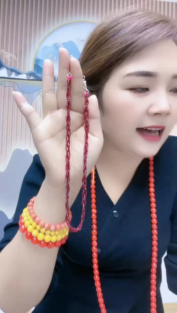 【闪购商品】玛瑙/玉髓颈饰合金B02