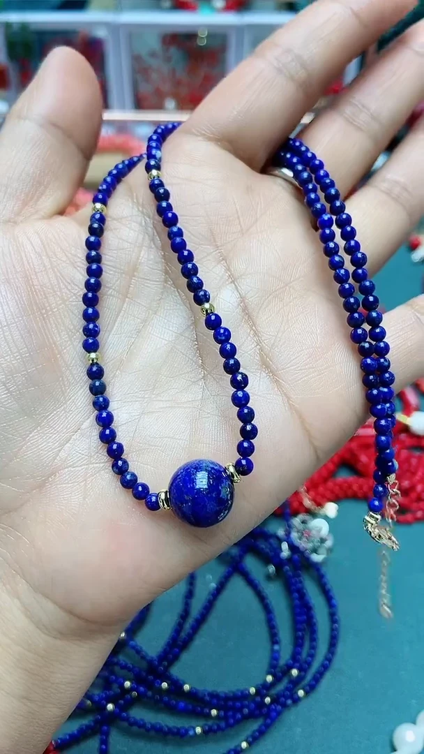 【闪购商品】青金石颈饰合金J08