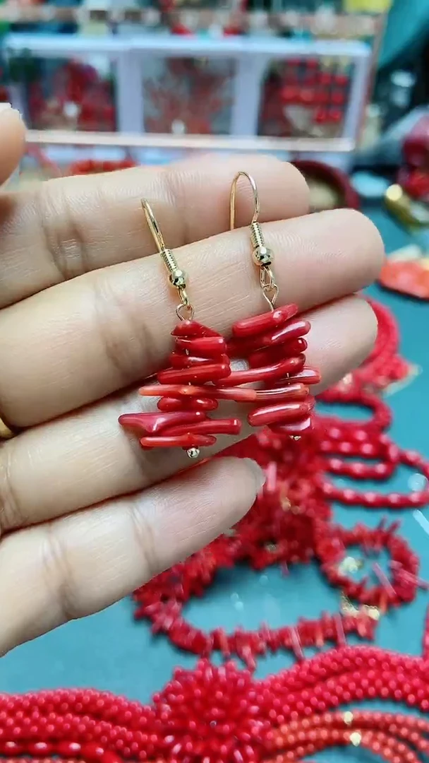 【闪购商品】玛瑙/玉髓耳钉合金C07
