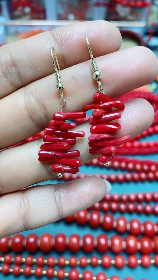 【闪购商品】玛瑙/玉髓耳钉合金A02