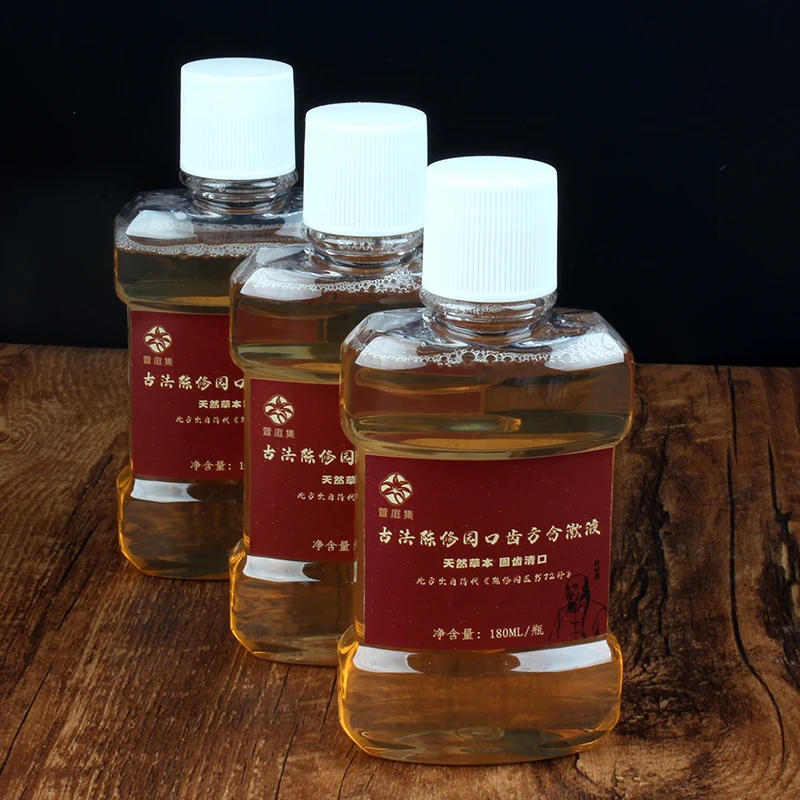 清代古方陈修园口齿含漱液（草本精粹提取液）180ml*3（一月周期）