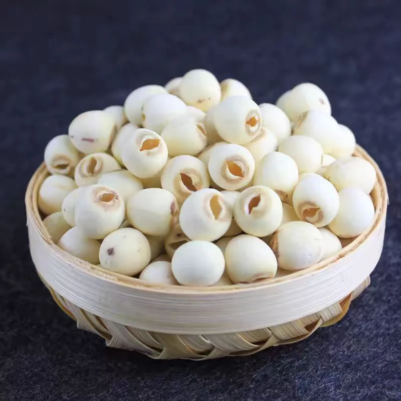 干货莲子50g特级白莲子去芯精选白莲空芯无芯饱满大白莲香甜可口