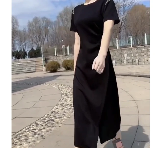 47R0484010休闲夏季网红百搭爆款新款衫时尚百搭气质显瘦法式女士