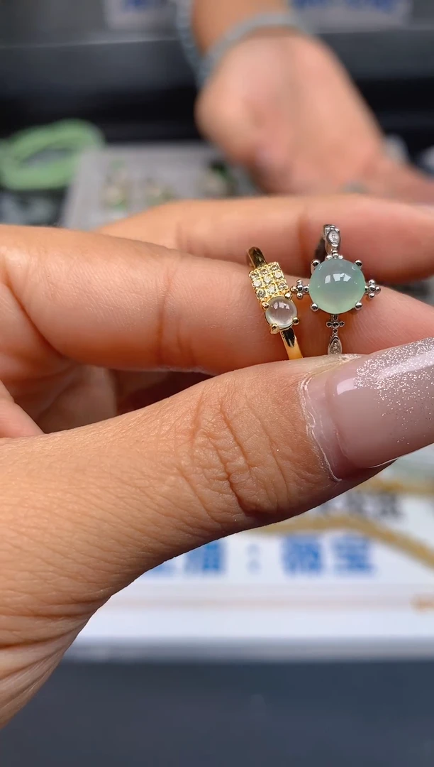 【闪购商品】翡翠戒指未镶嵌天然翡翠戒指无镶嵌251