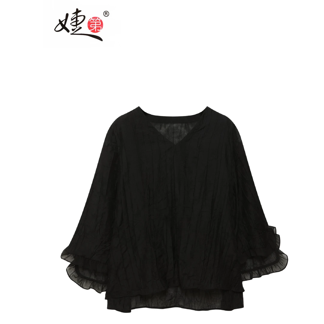 朱总服饰3351时尚新款上衣