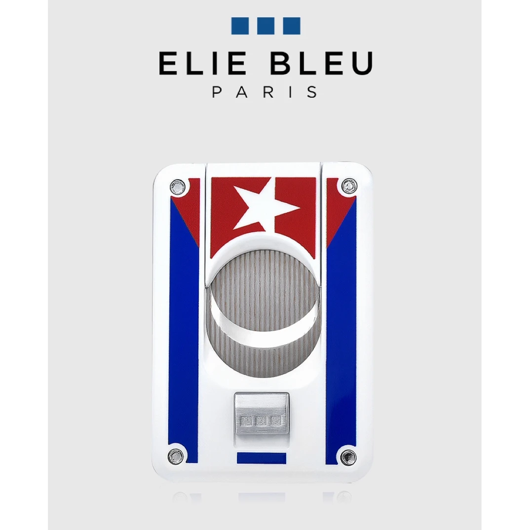 ELIE BLEU艾迪布尔古巴国旗系列产品雪茄剪刀便携式雪茄钳