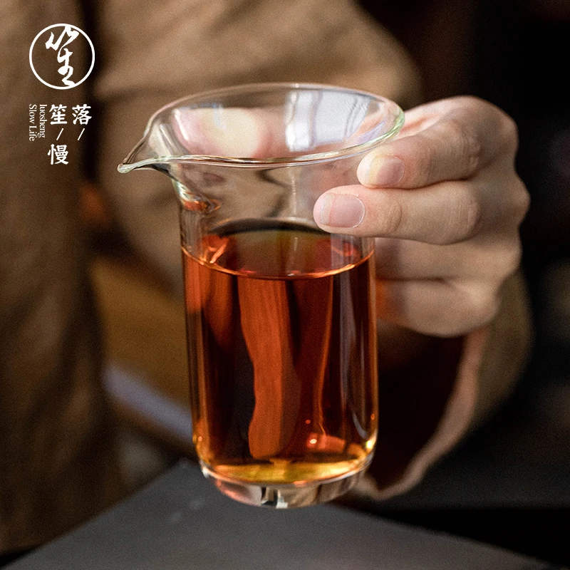 【小明专属】落笙玻璃公道杯新款高档透明茶海日式单个泡茶杯分茶器
