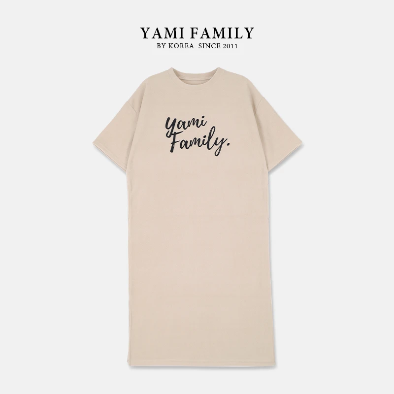 【午后阳光】YM-SY-2416 时尚休闲春夏宽松印花睡裙舒适百搭经典