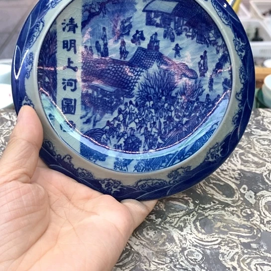青花壶承，来来来啦
