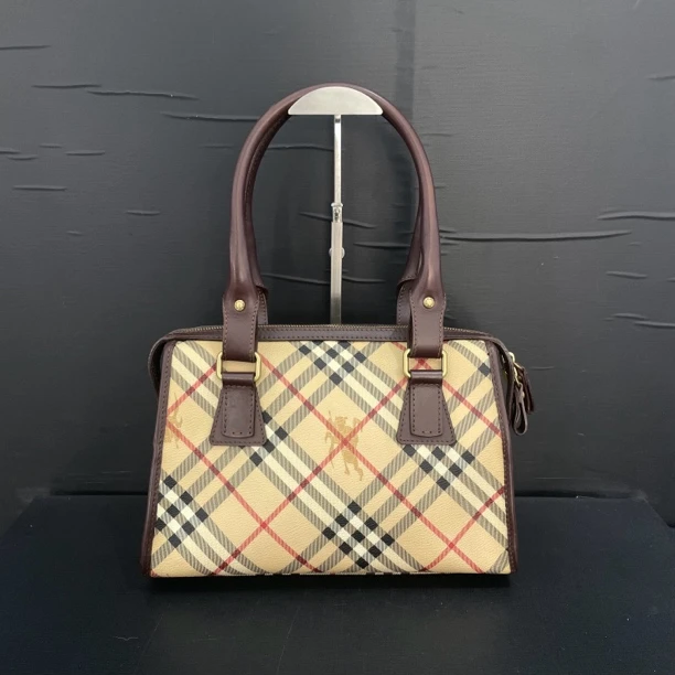 95新 BURBERRY/博柏利 手提腋下包/货号12060