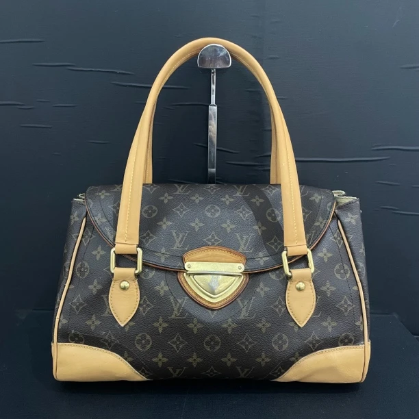 95新 LouisVuitton/路易威登 曼哈顿单肩包/货号11984配皮养护