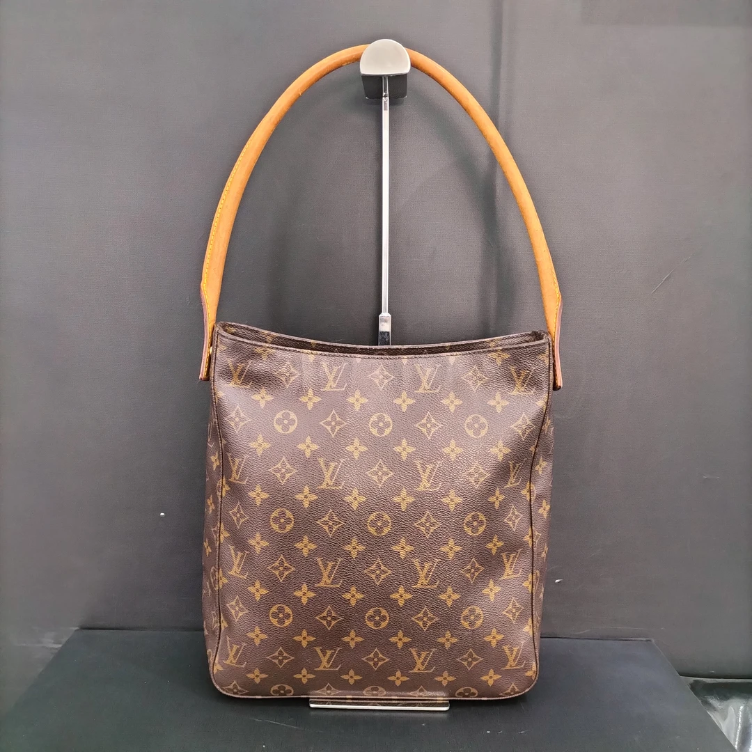 95新 LouisVuitton/路易威登 LV大号looping名媛单肩包／货号11394