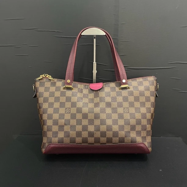 95新 LouisVuitton/路易威登 棋盘格单肩托特包/货号11932