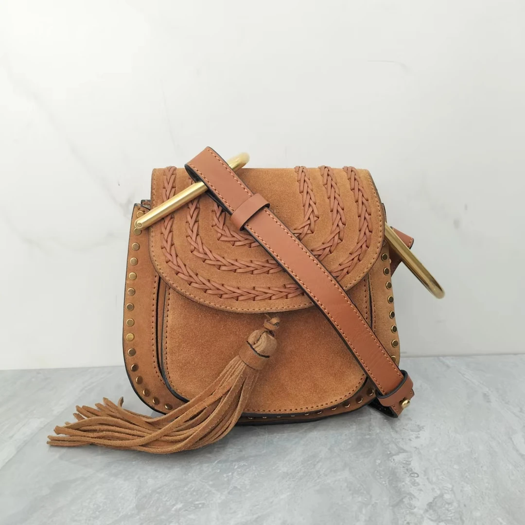 95新 Chloe/蔻依 克洛伊麂皮单肩斜挎包/货号9894