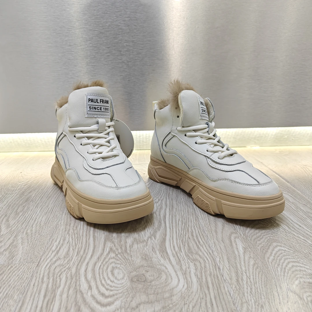女款休闲时尚马丁靴加绒加厚5039