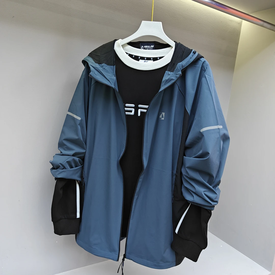 圣弗莱男款休闲防晒衣皮肤衣外套7616