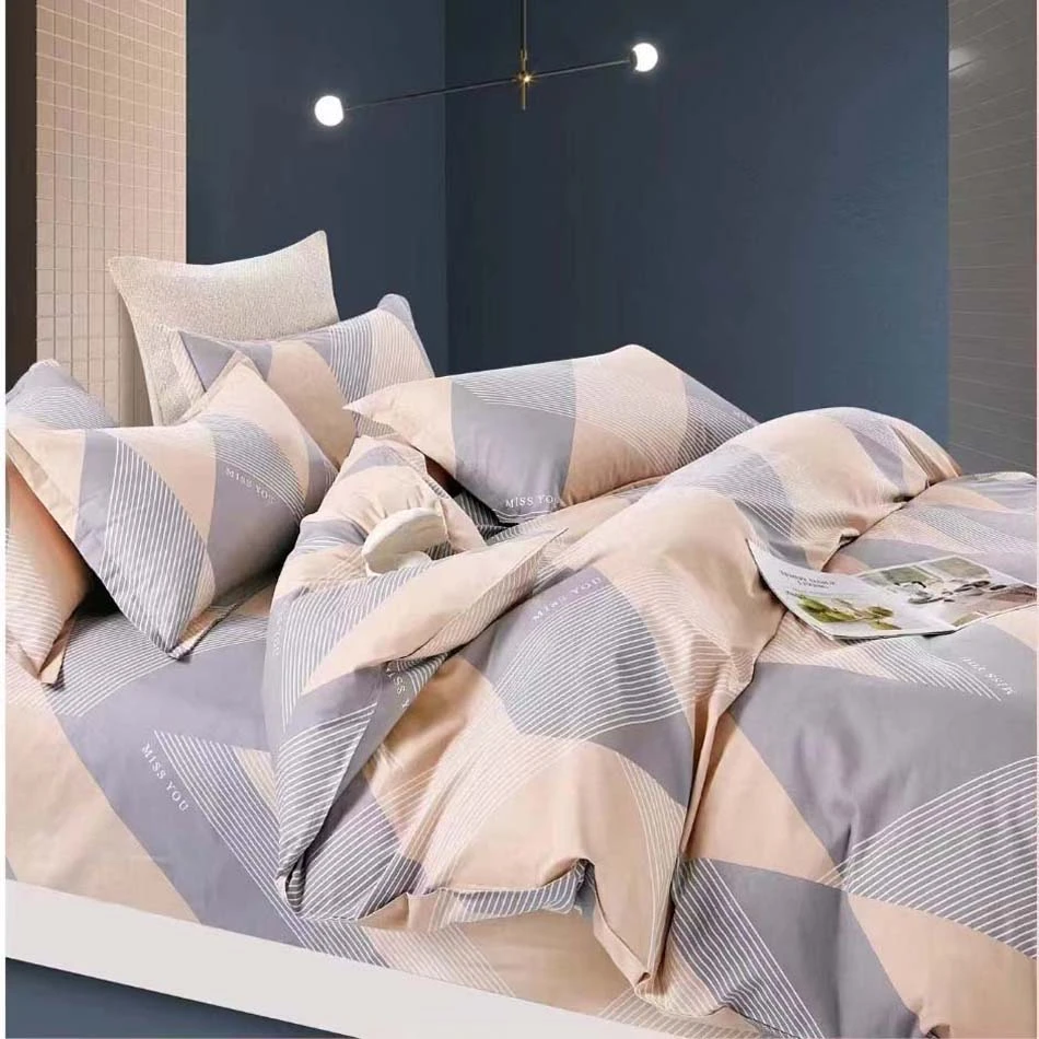 帛纳磨毛家纺高密度柔光棉纯棉床品（弗朗特）