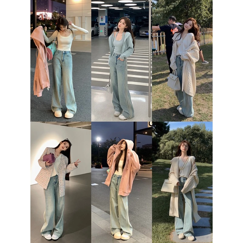 【直腿牛仔裤】赛络纺直筒裤系列 优越裤型闭眼入NN23080520