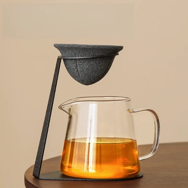 高端泡茶茶漏神器家用无孔茶水分离创意高档日式小青柑专用茶漏架