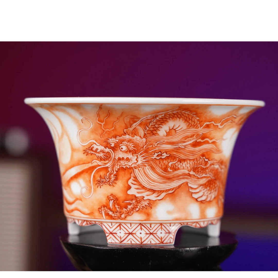 中景盆艺官方正版手绘花盆