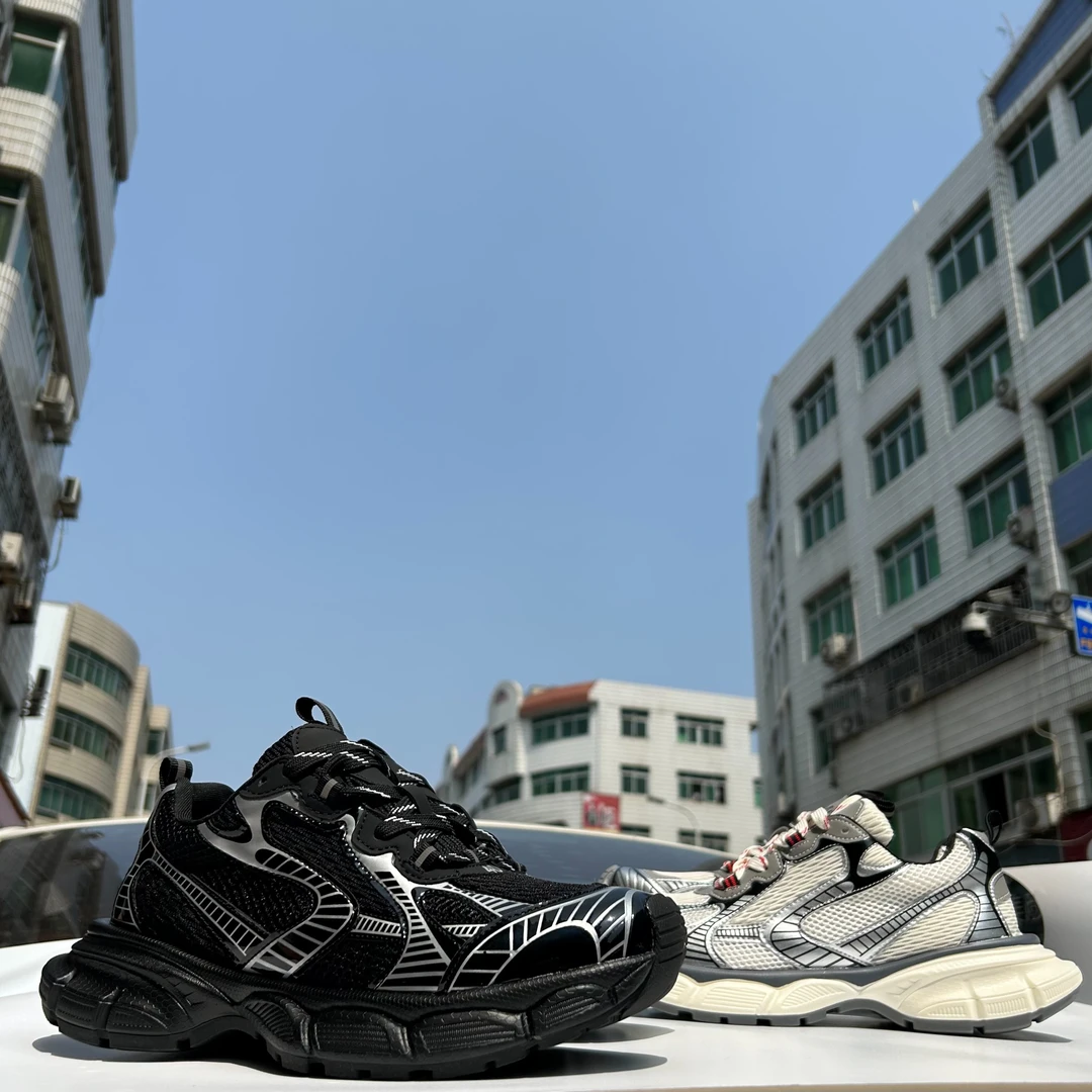 男士透气网面老爹鞋休闲百搭潮鞋透气轻便运动休闲鞋网红老爹鞋