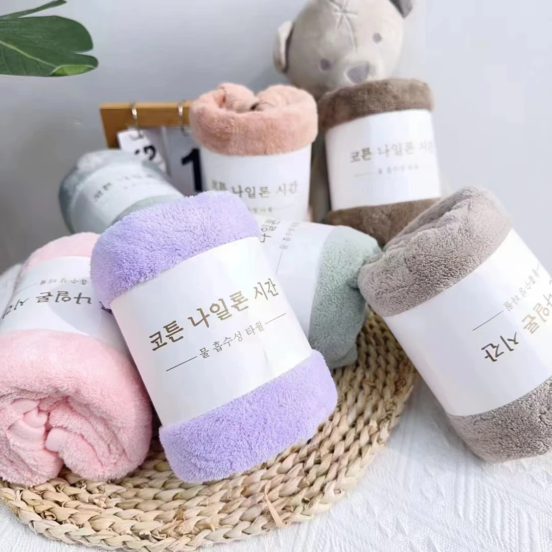 1234柔软家用洗脸速干加厚毛巾