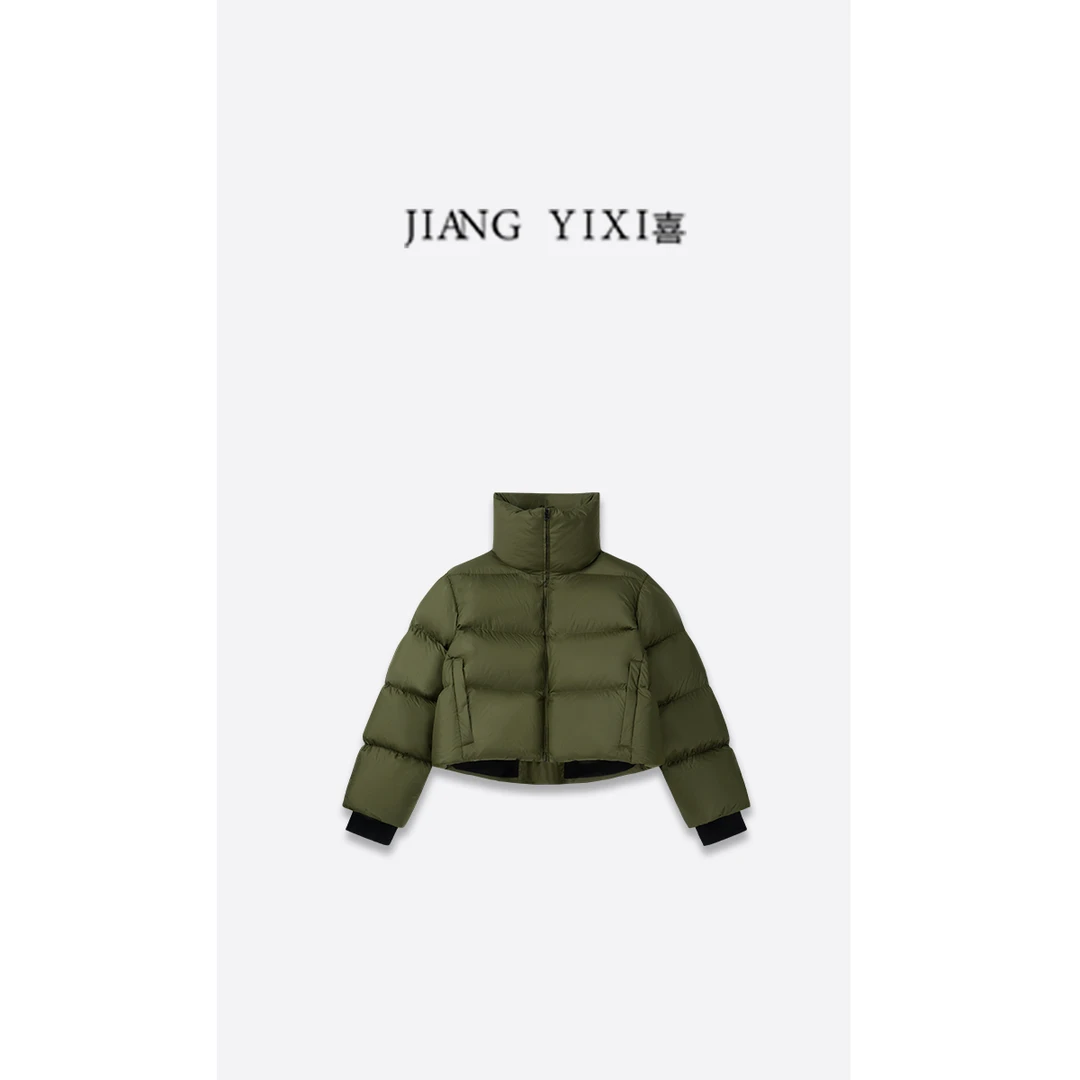 【JIANGYIXI】高蓬松立领羽绒服B0Y70923071301B