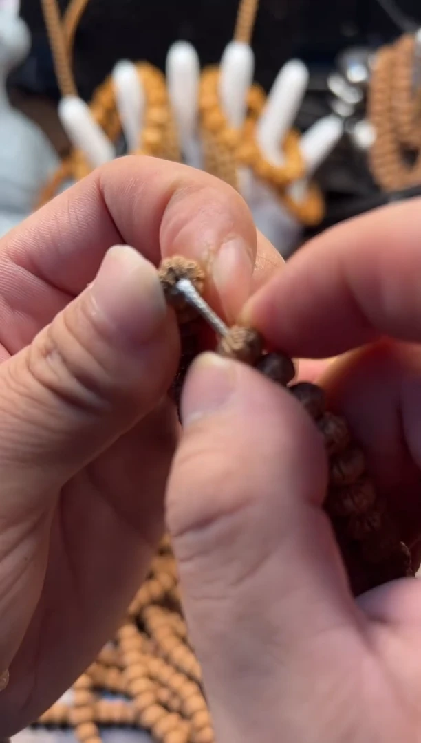 【闪购商品】金刚菩提手串518原皮帝王龙尺寸7+钢丝刷