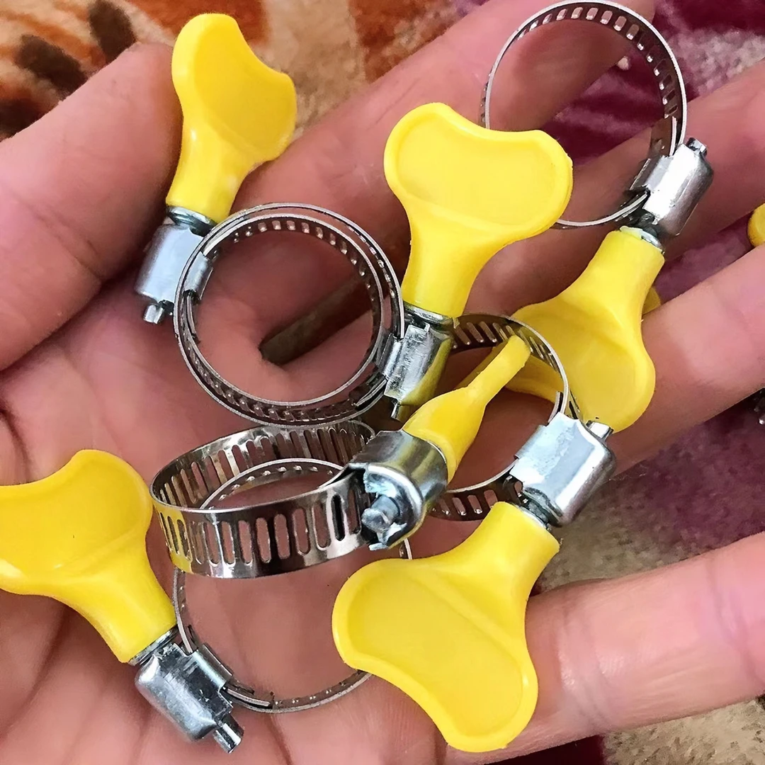 卡箍收紧器大号锈铁卡箍喉箍固定卡扣接头松抱箍水管煤气软管夹