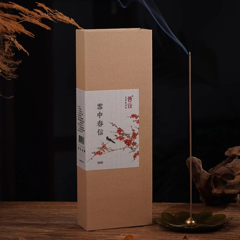 普云雪中春信100克线香家用香薰中式熏香房间卧室净味焚香客厅香